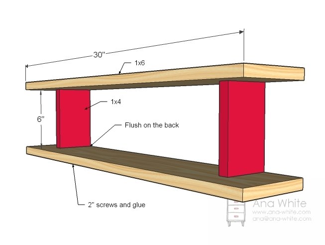 Airplane Wall Decor or Shelf — step 1