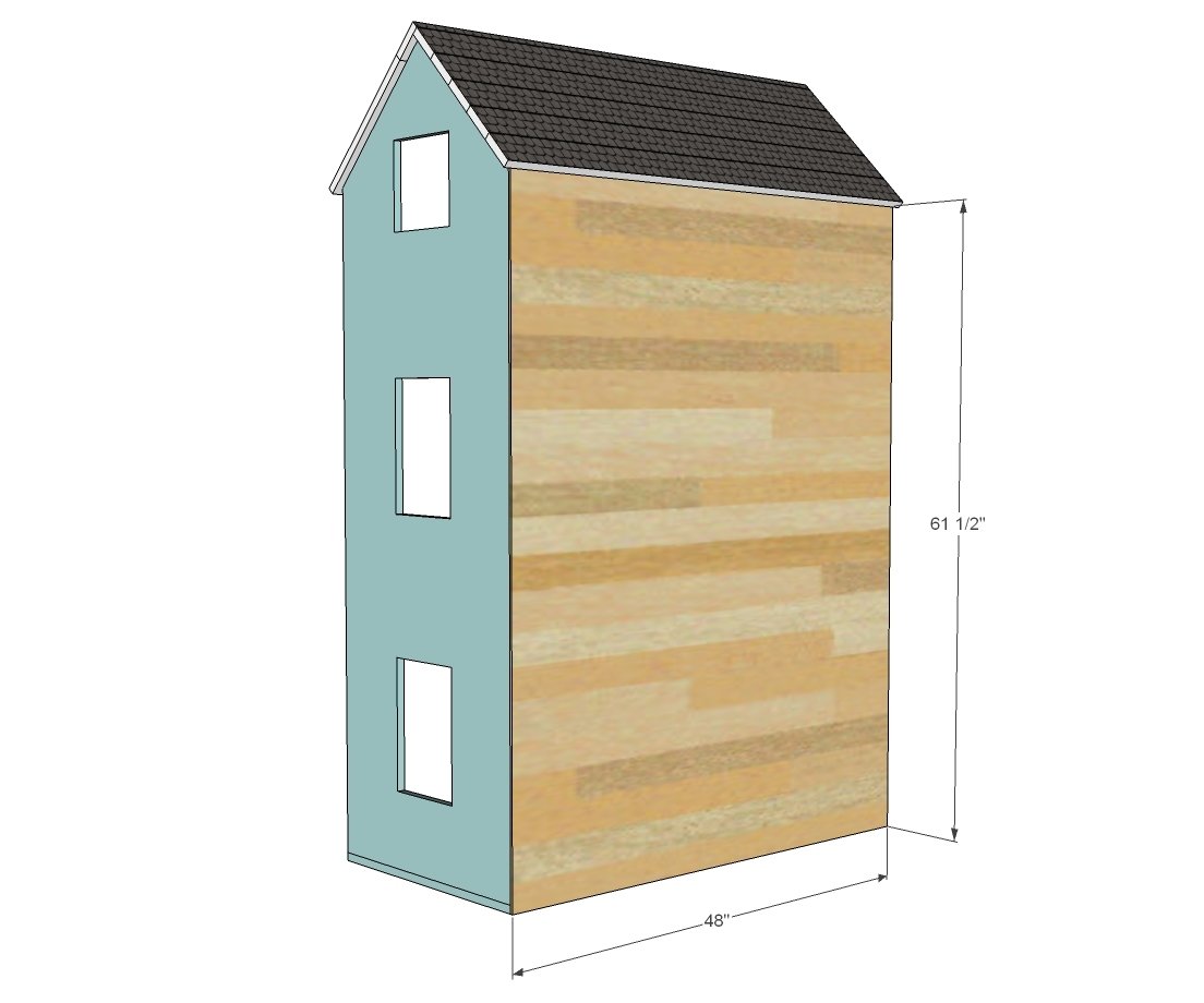 American Girl Dollhouse — step 6
