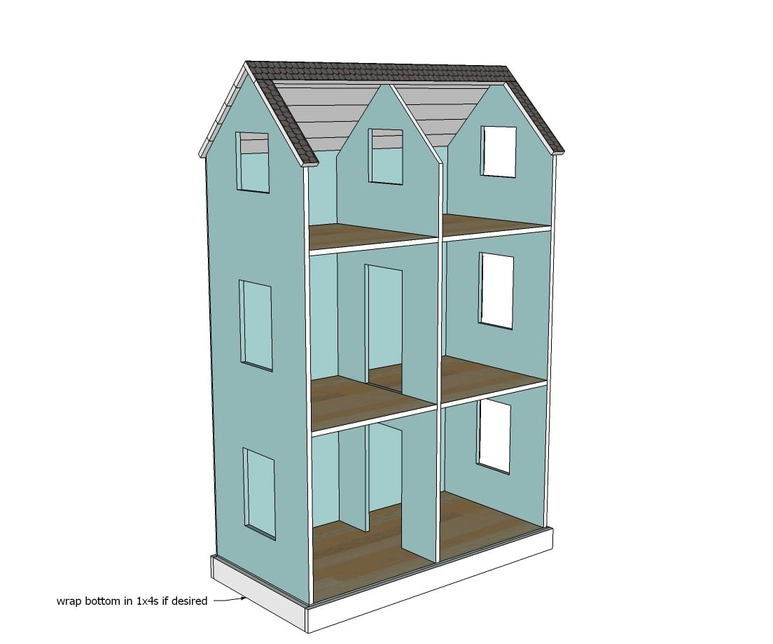 American Girl Dollhouse — step 7