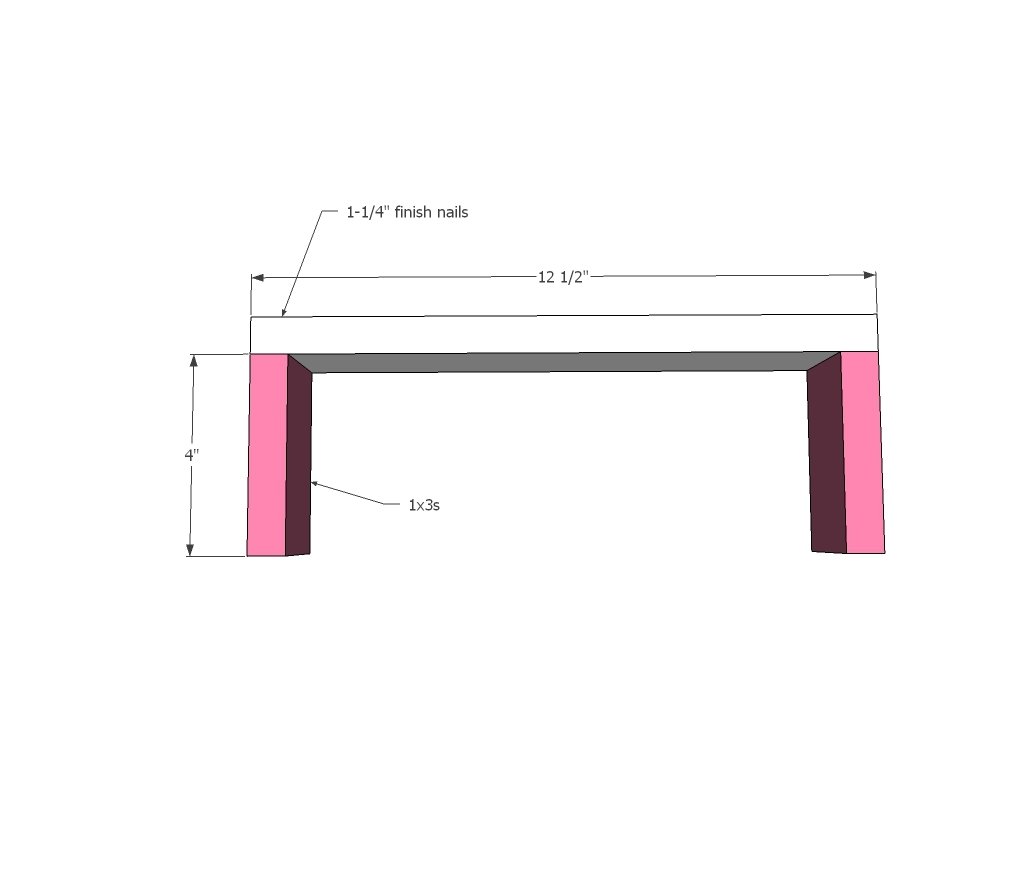American Girl or 18" Doll Kitchen Sink Farmhouse Style — step 3