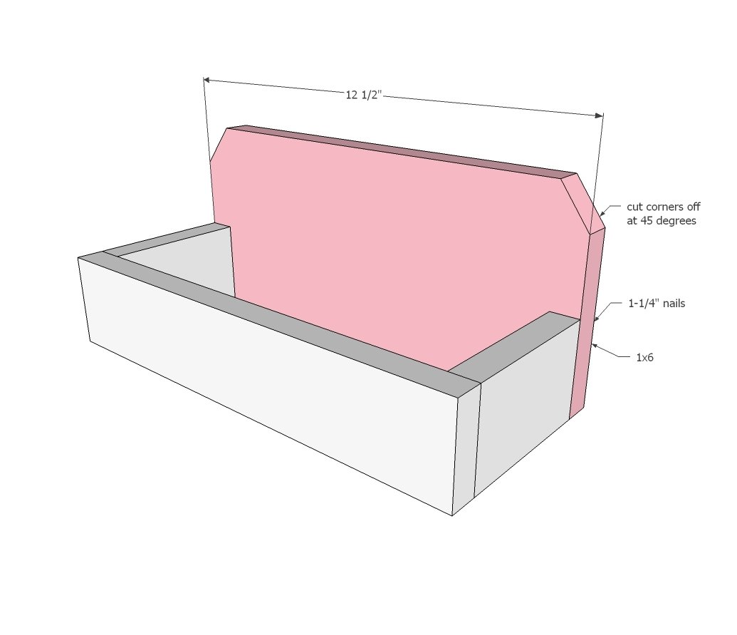 American Girl or 18" Doll Kitchen Sink Farmhouse Style — step 4
