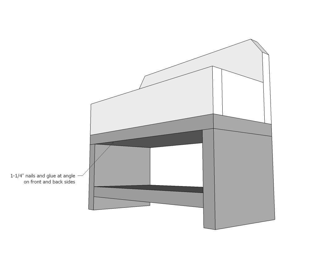 American Girl or 18" Doll Kitchen Sink Farmhouse Style — step 5