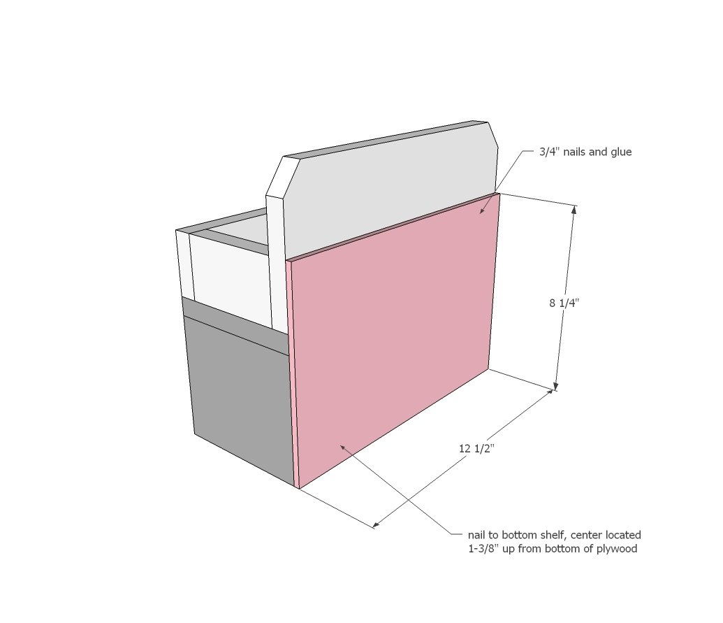 American Girl or 18" Doll Kitchen Sink Farmhouse Style — step 6