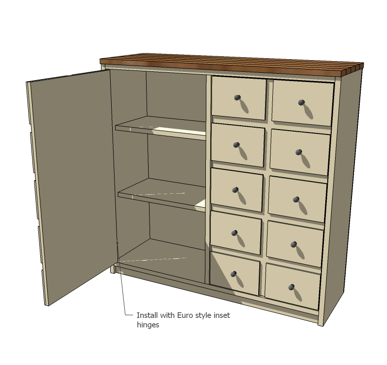 Apothecary Console Table — step 7