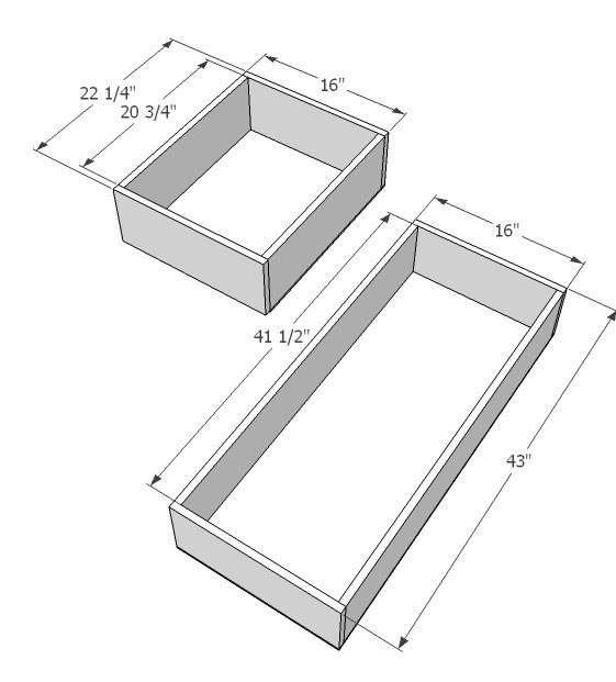 Armoire with Drawers and Mirrored Door — step 11