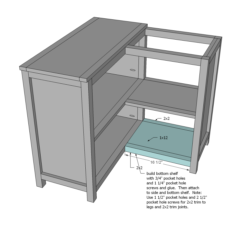 Around the Corner Bookshelf — step 9