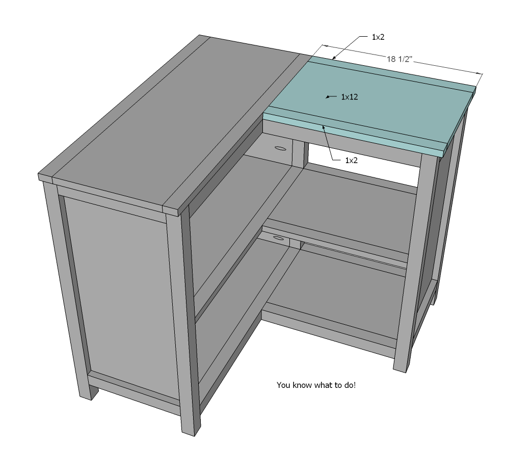 Around the Corner Bookshelf — step 10
