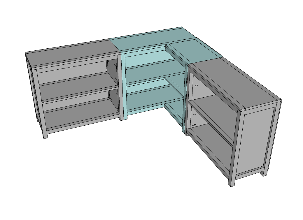 Around the Corner Bookshelf — step 12
