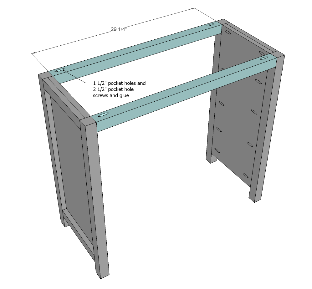 Around the Corner Bookshelf — step 3