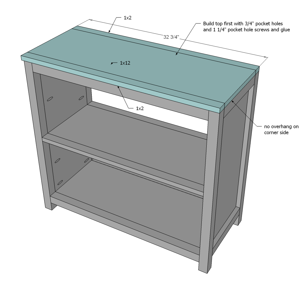 Around the Corner Bookshelf — step 6