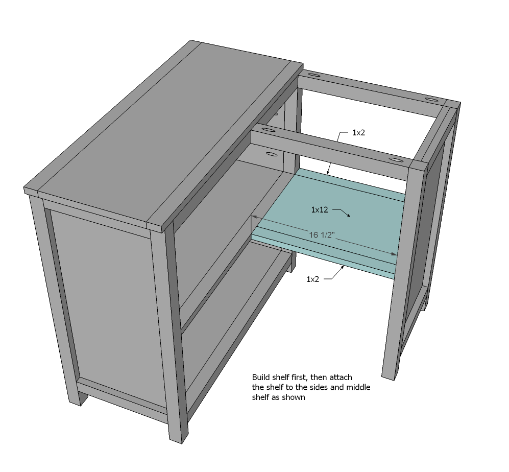 Around the Corner Bookshelf — step 8