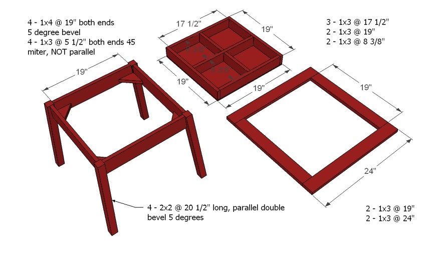 Arts and Crafts Play Table — step 9
