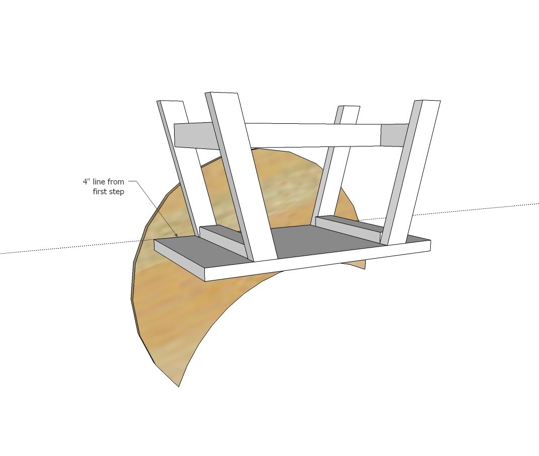 Baby Doll Furniture Moon Bassinet — step 5