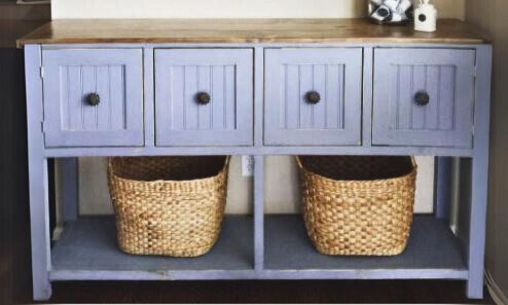 Bailey Console Table with Doors