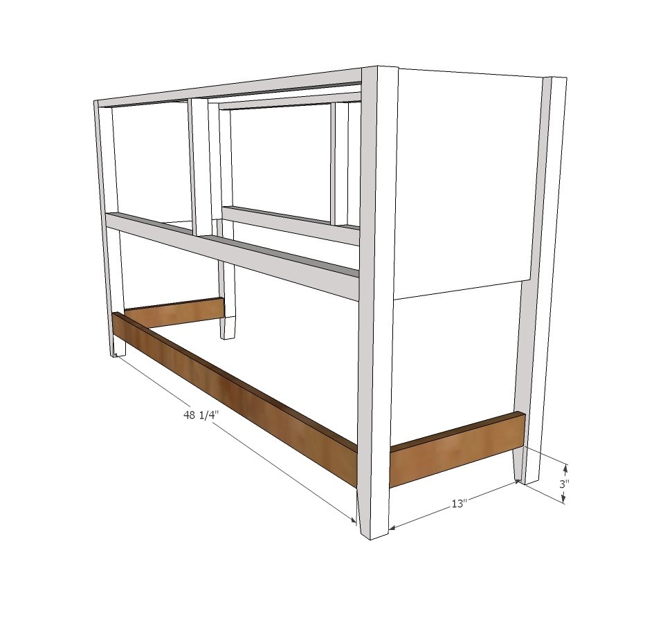 Bailey Console Table with Doors — step 3