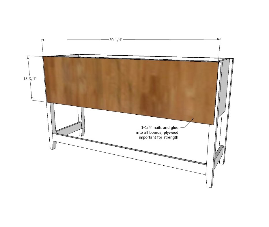 Bailey Console Table with Doors — step 4