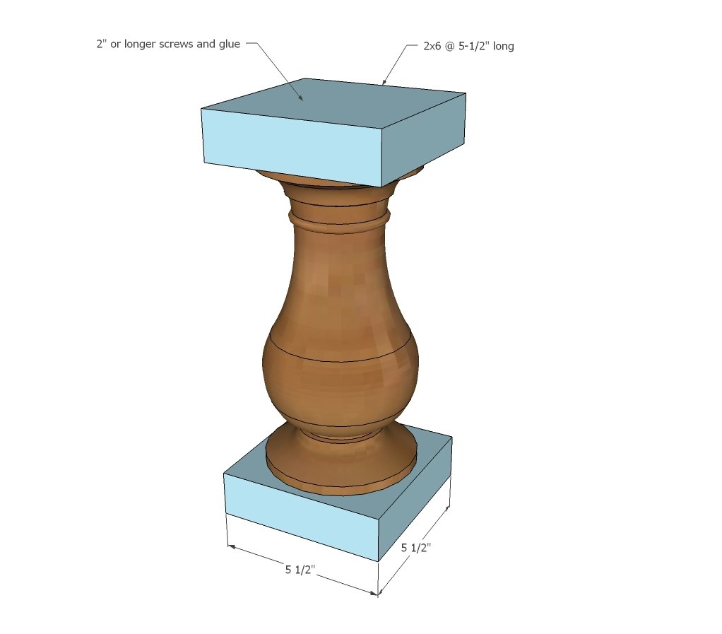 Balustrade Coffee Table — step 4