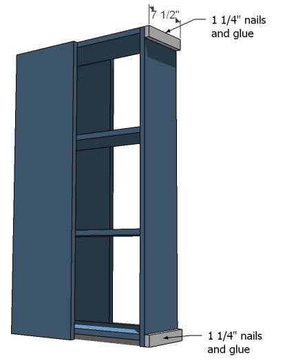 Bar Height Desk, Study Station, or Kitchen Island — step 4
