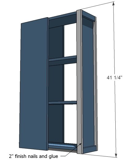 Bar Height Desk, Study Station, or Kitchen Island — step 5
