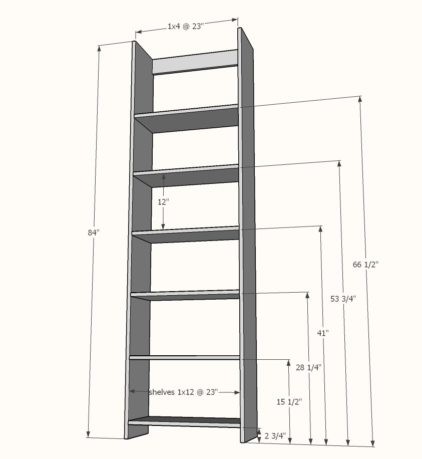 Barn Door Cabinet with Hooks for Entryway — step 1