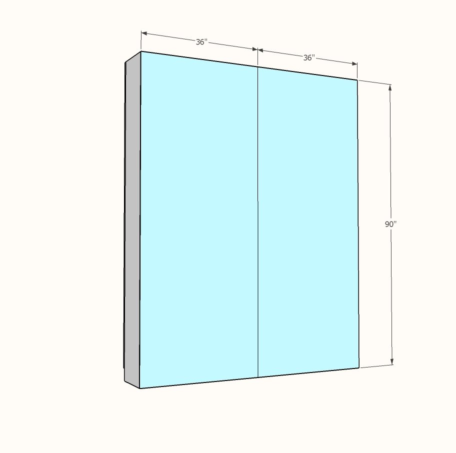 Barn Door Cabinet or Pantry — step 4