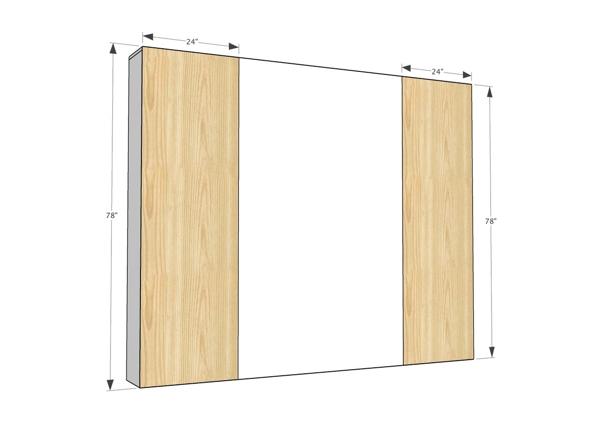 Barn Door Entertainment Center — step 5