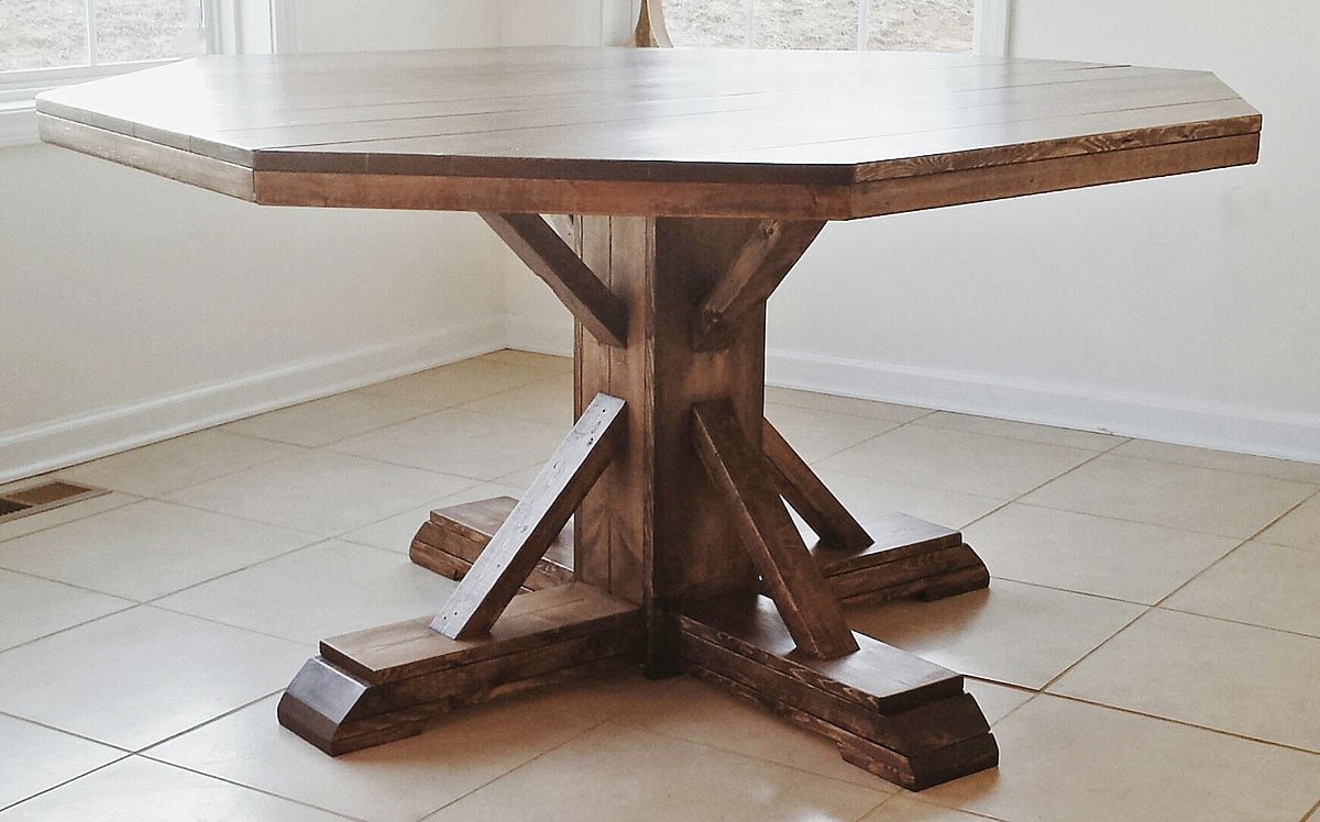 Benchmark Pedestal Base Round or Octagon Table
