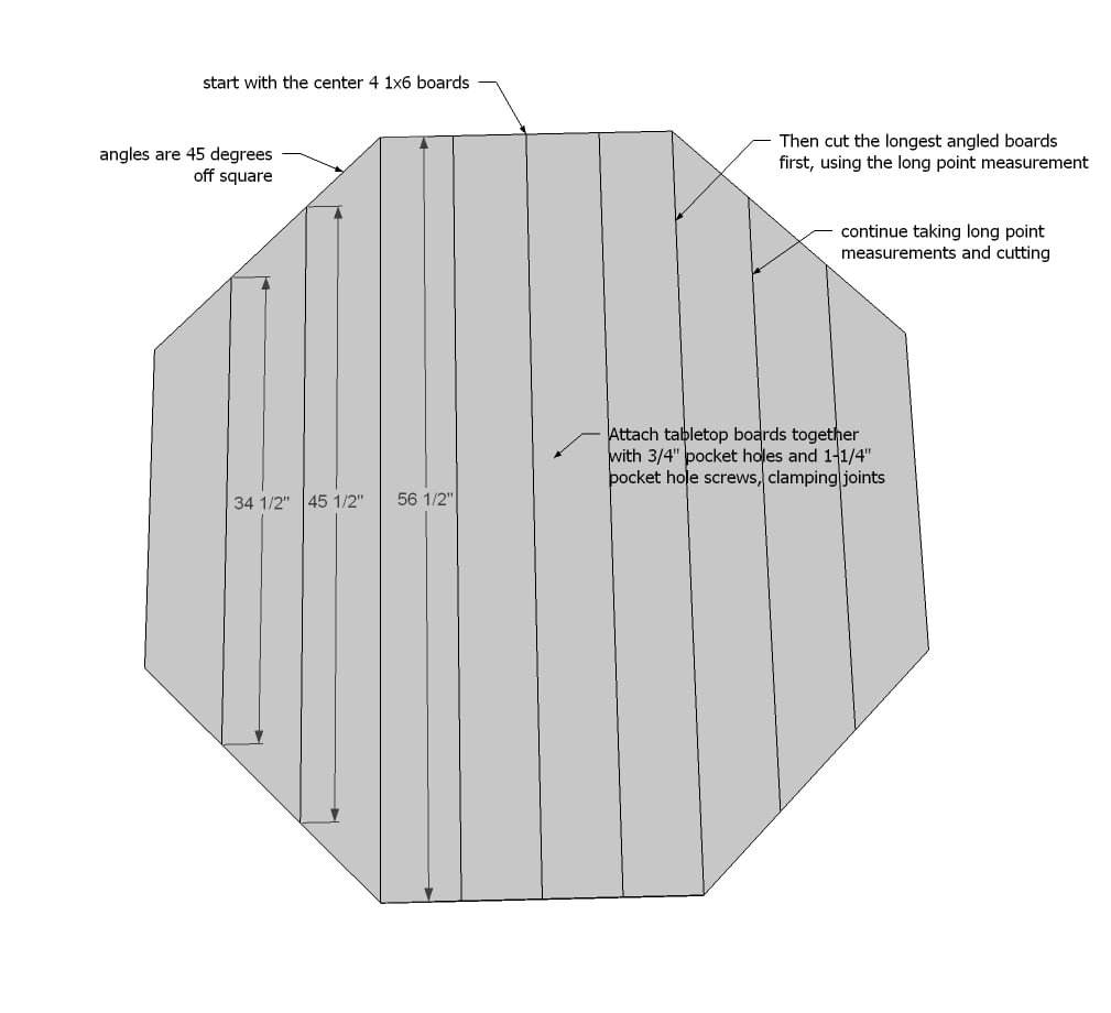 Benchmark Pedestal Base Round or Octagon Table — step 8