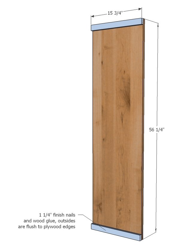 Benchmark Storage or Media Tower — step 1