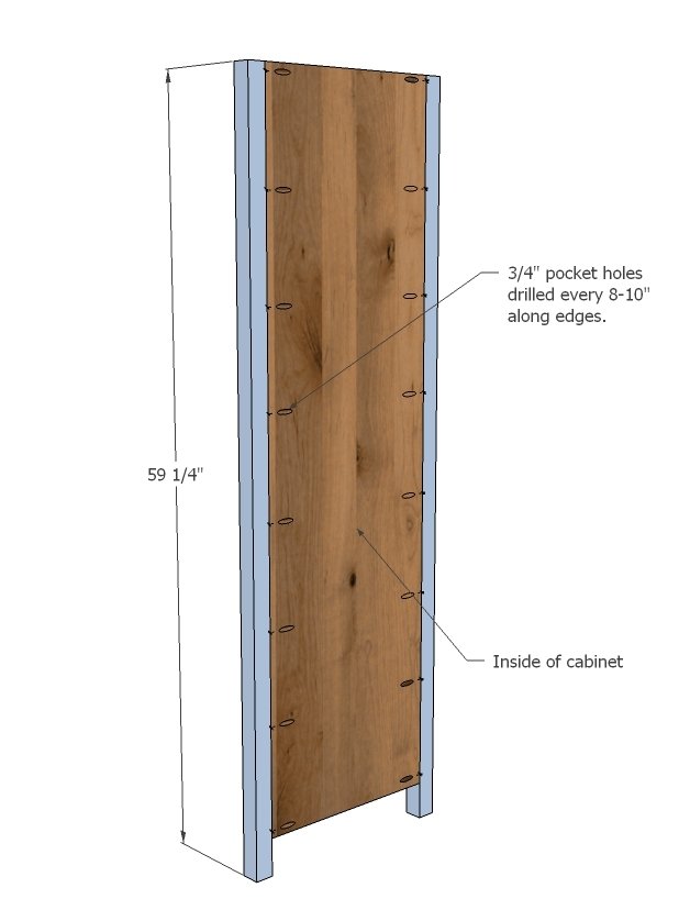 Benchmark Storage or Media Tower — step 2