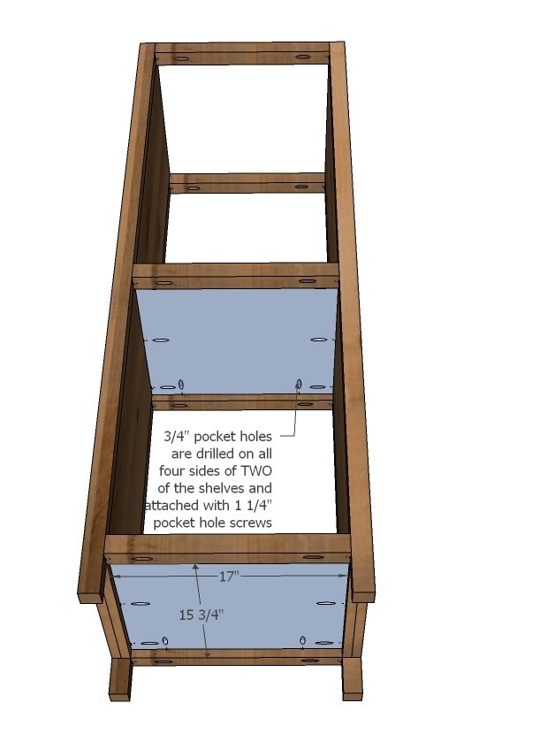 Benchmark Storage or Media Tower — step 4