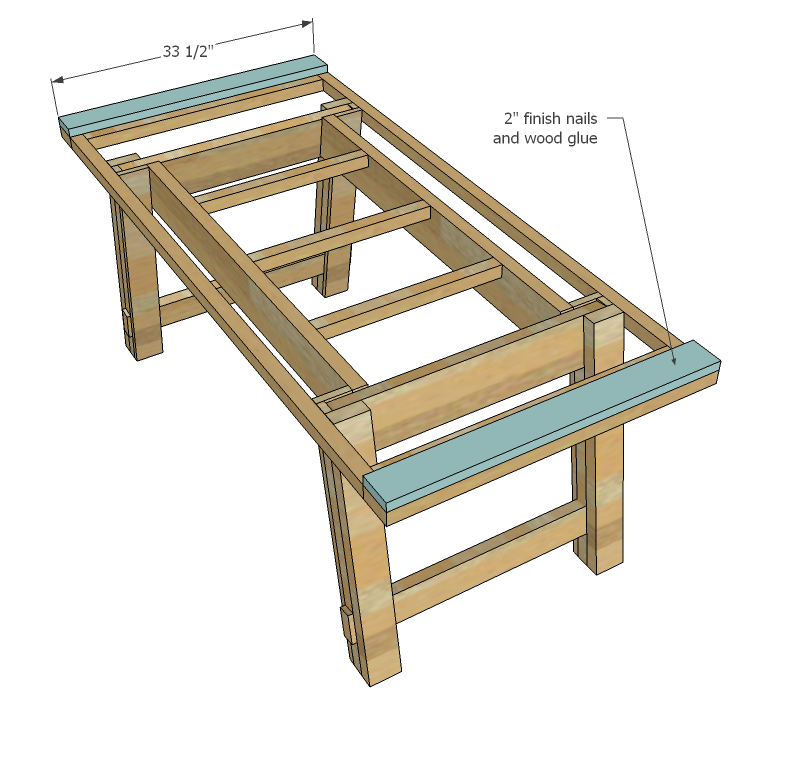 Benchright Industrial Farmhouse Table — step 10