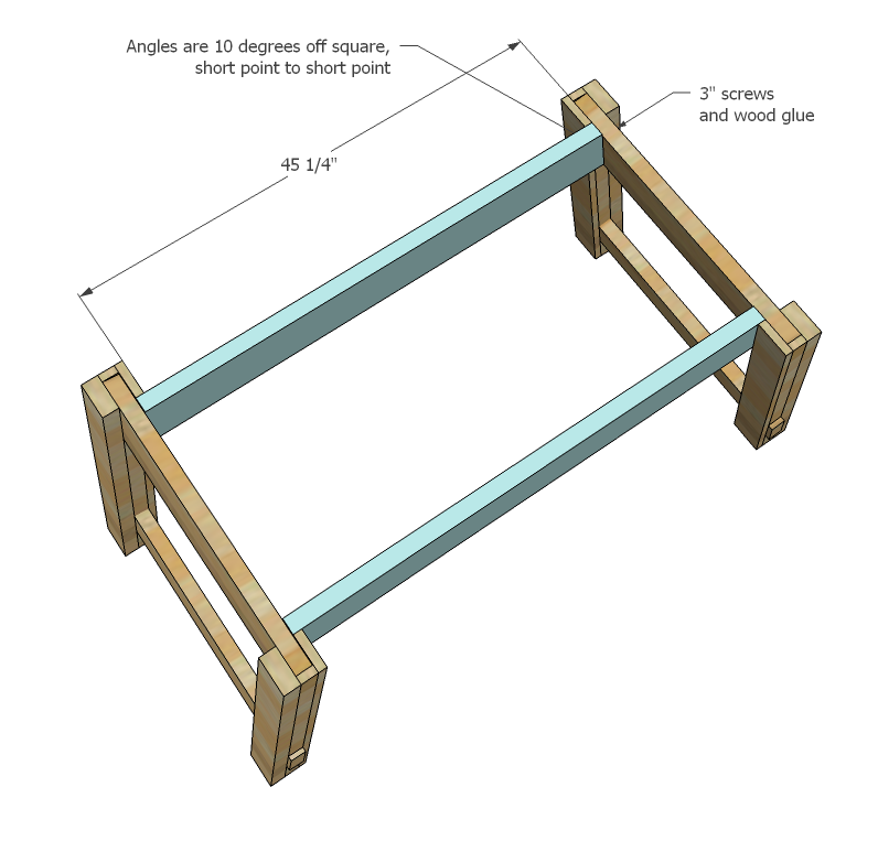Benchright Industrial Farmhouse Table — step 5