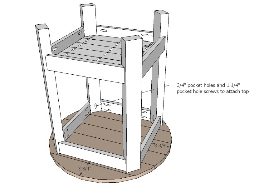 Benchright Round End Tables — step 6