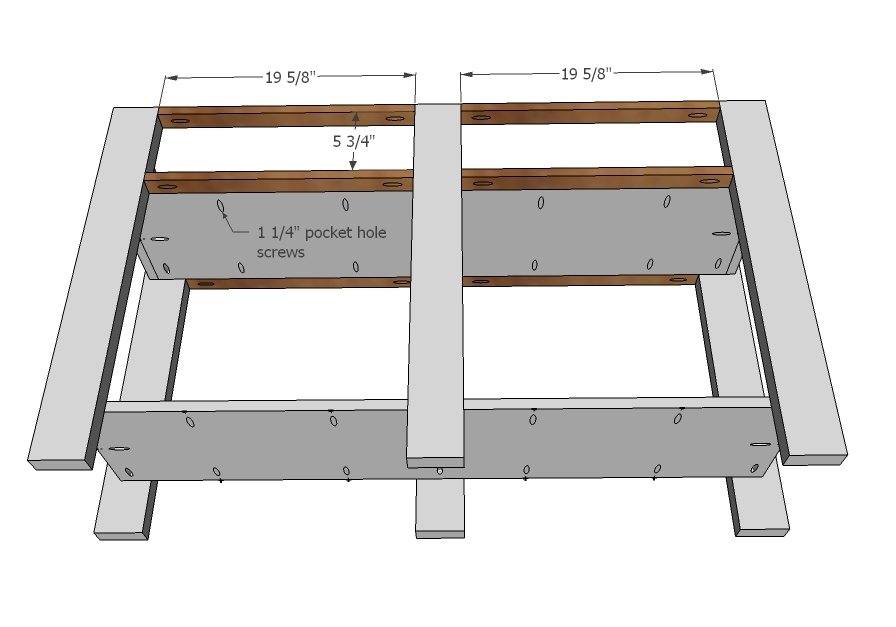 Benchwright Console Table — step 5