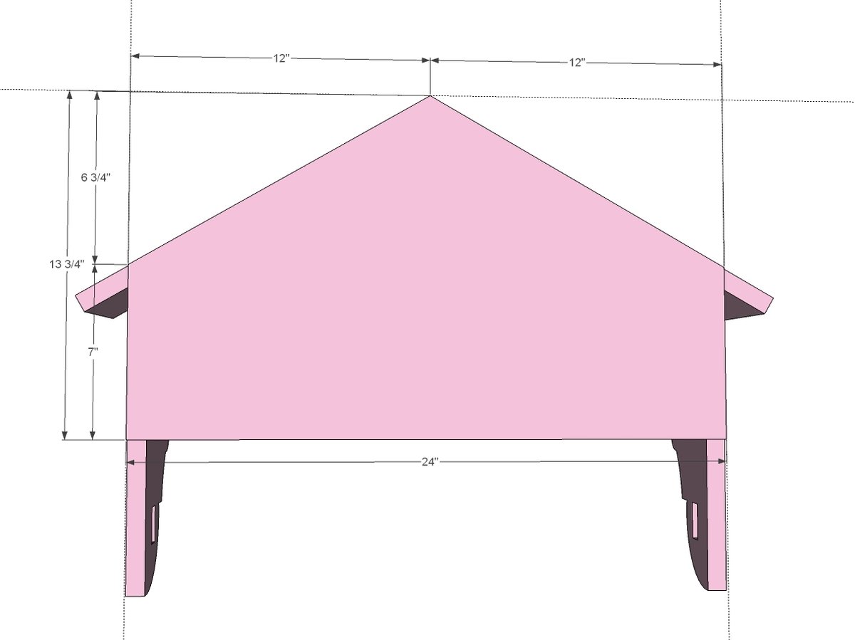 Birdhouse Bath Shelf with Towel Bar — step 4