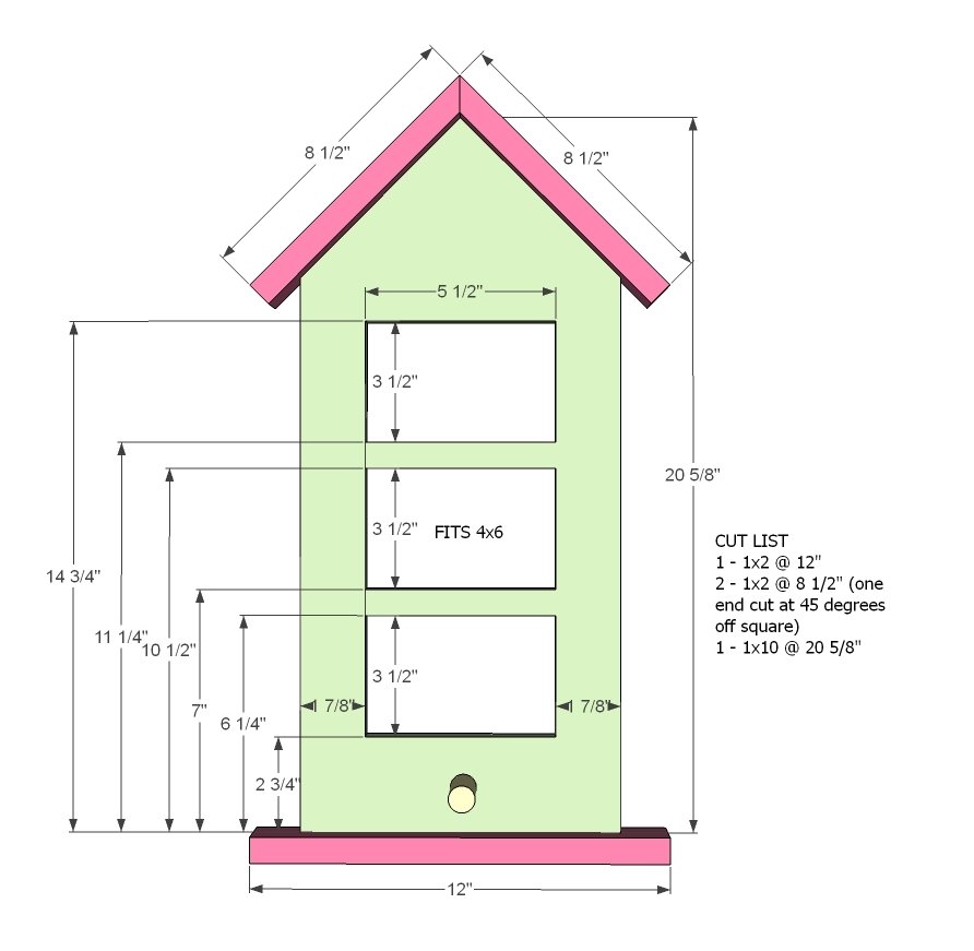 Birdhouse Frames — step 4