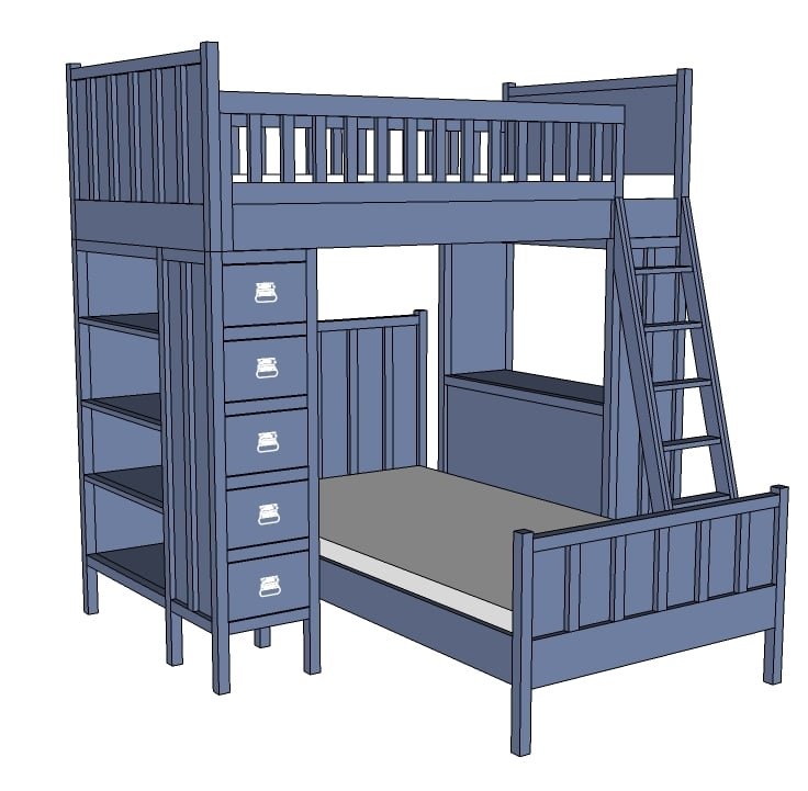 Board and Batten Bunk System
