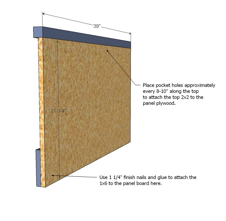 Board and Batten Bunk System — step 1