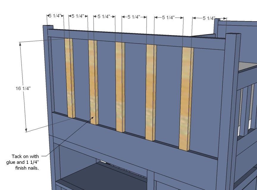 Board and Batten Bunk System — step 7
