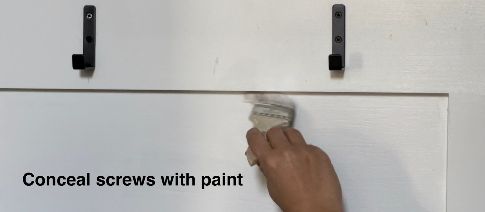 Board and Batten Panel for Entryway or Mudroom — step 12