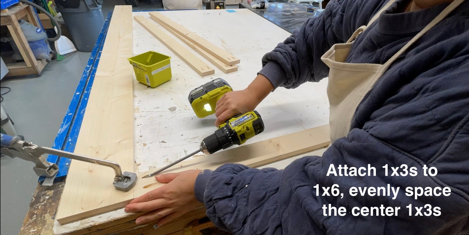 Board and Batten Panel for Entryway or Mudroom — step 4