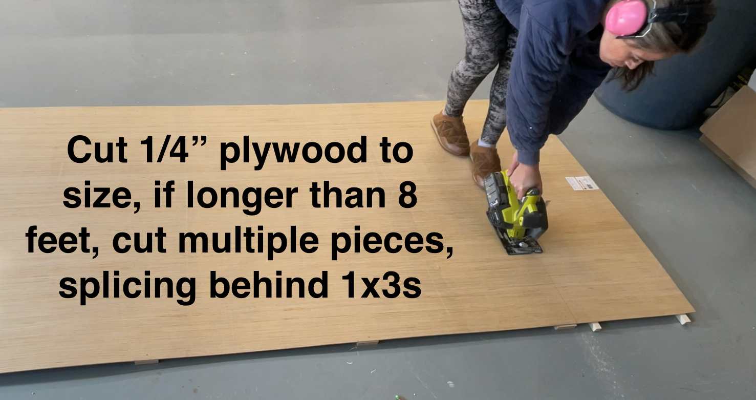Board and Batten Panel for Entryway or Mudroom — step 6