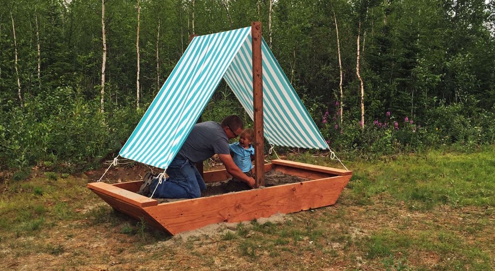 Boat Sandpit