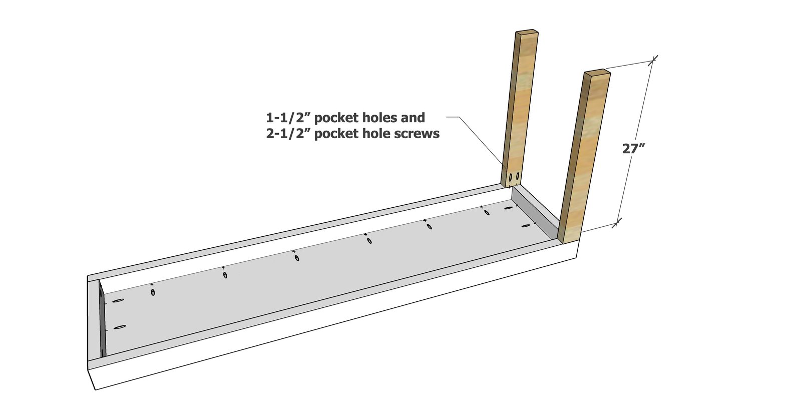 Bold Modern L-Shape Rotating Desk — step 10