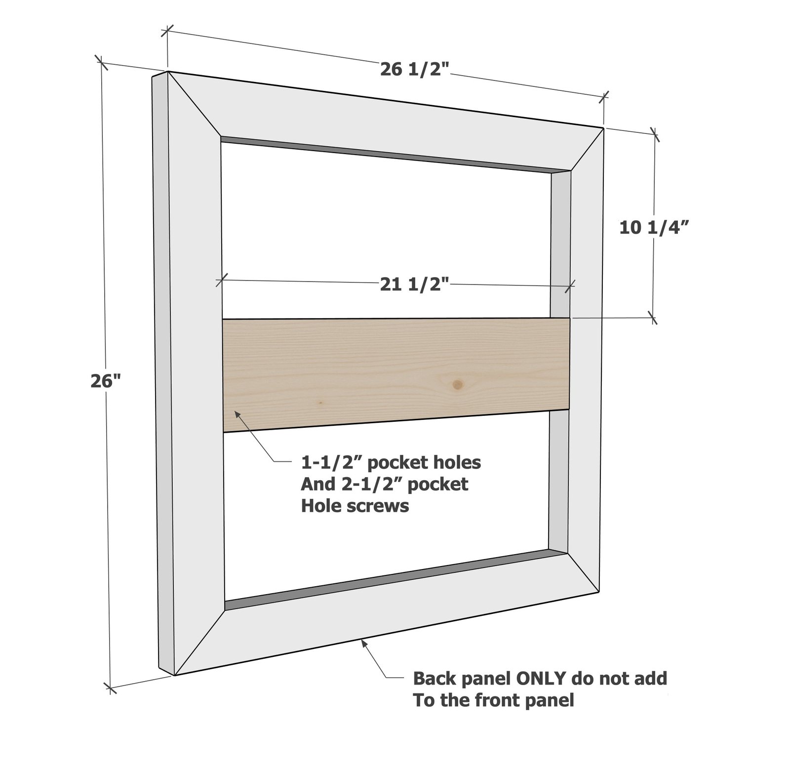 Bold Modern Nightstand — step 3