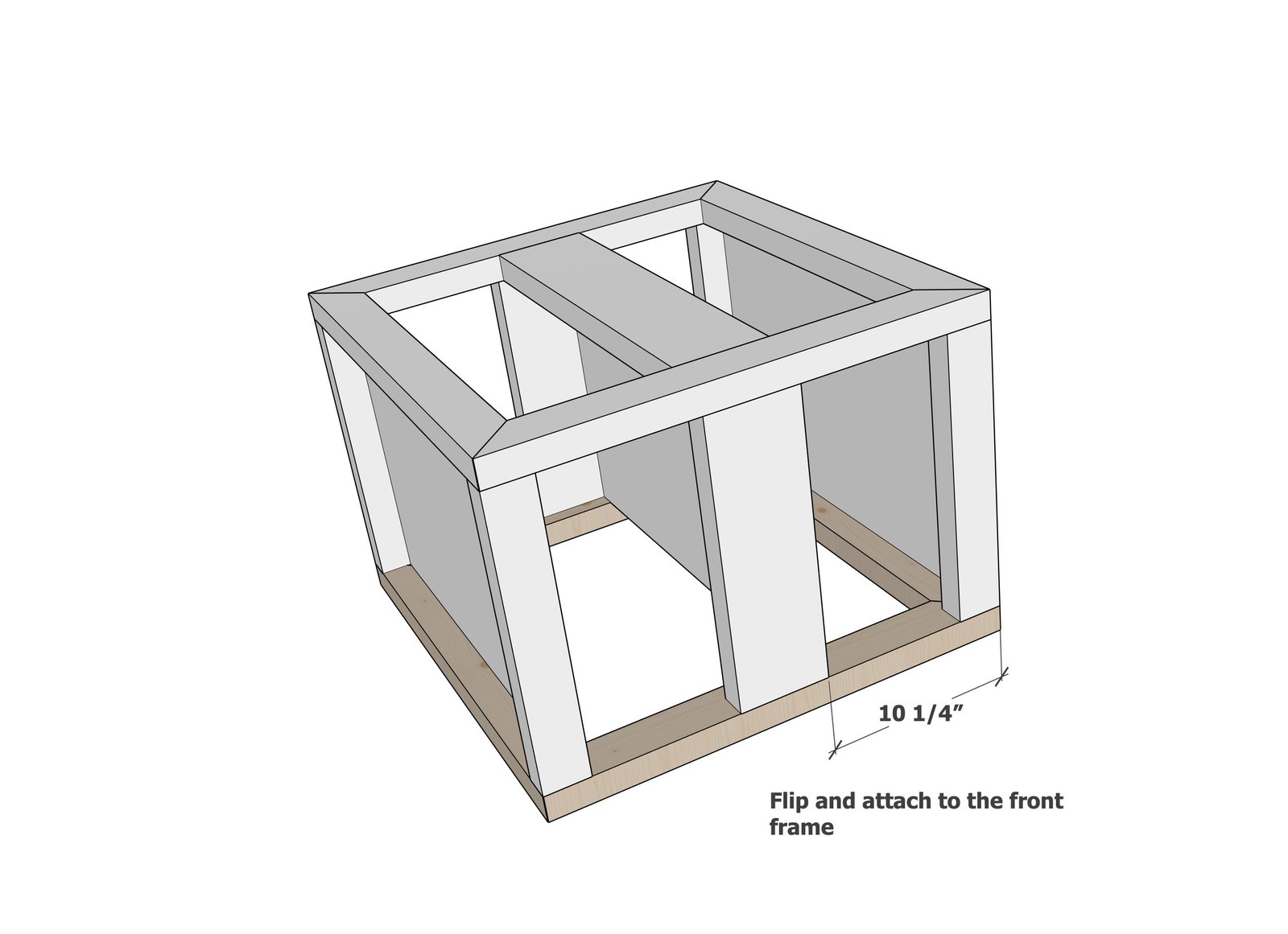 Bold Modern Nightstand — step 5
