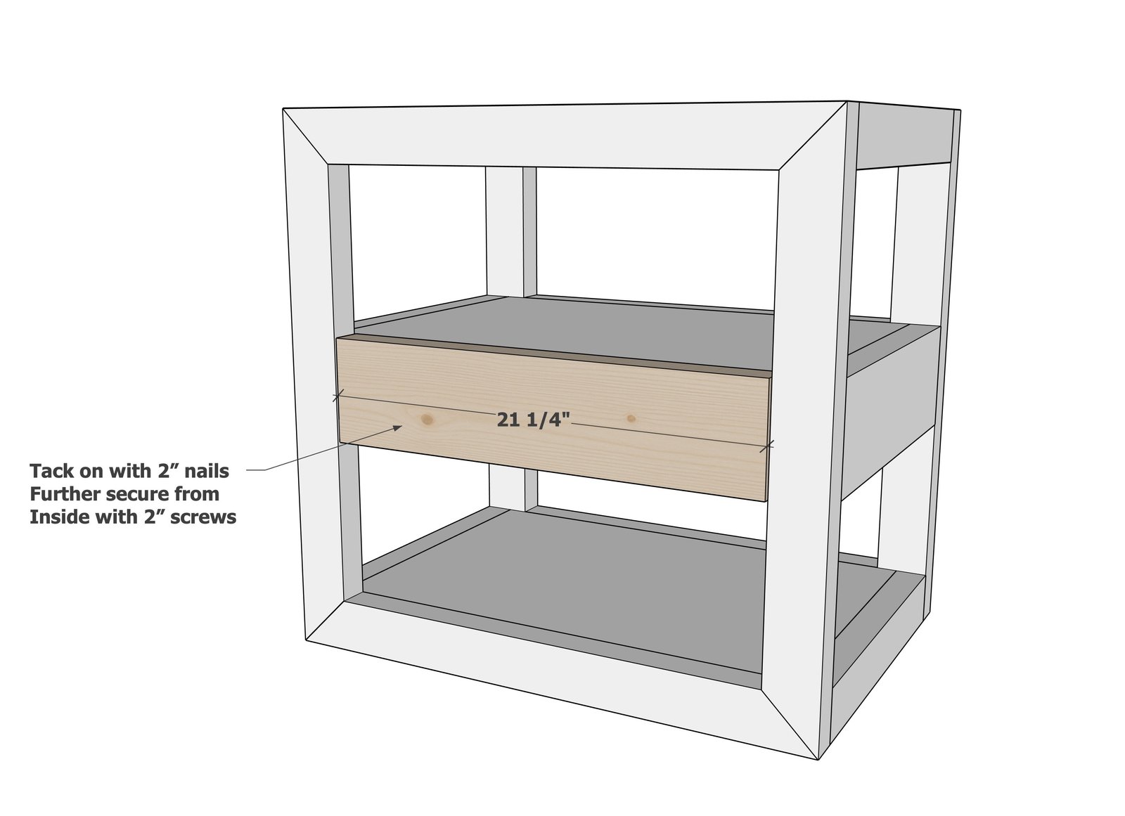 Bold Modern Nightstand — step 8