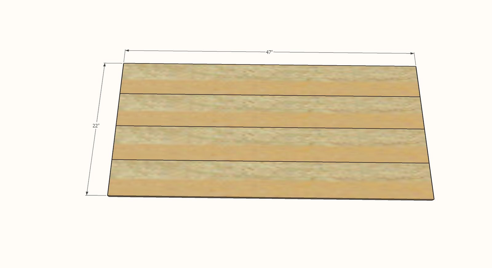 Box Frame Coffee Table with Lift Top — step 1