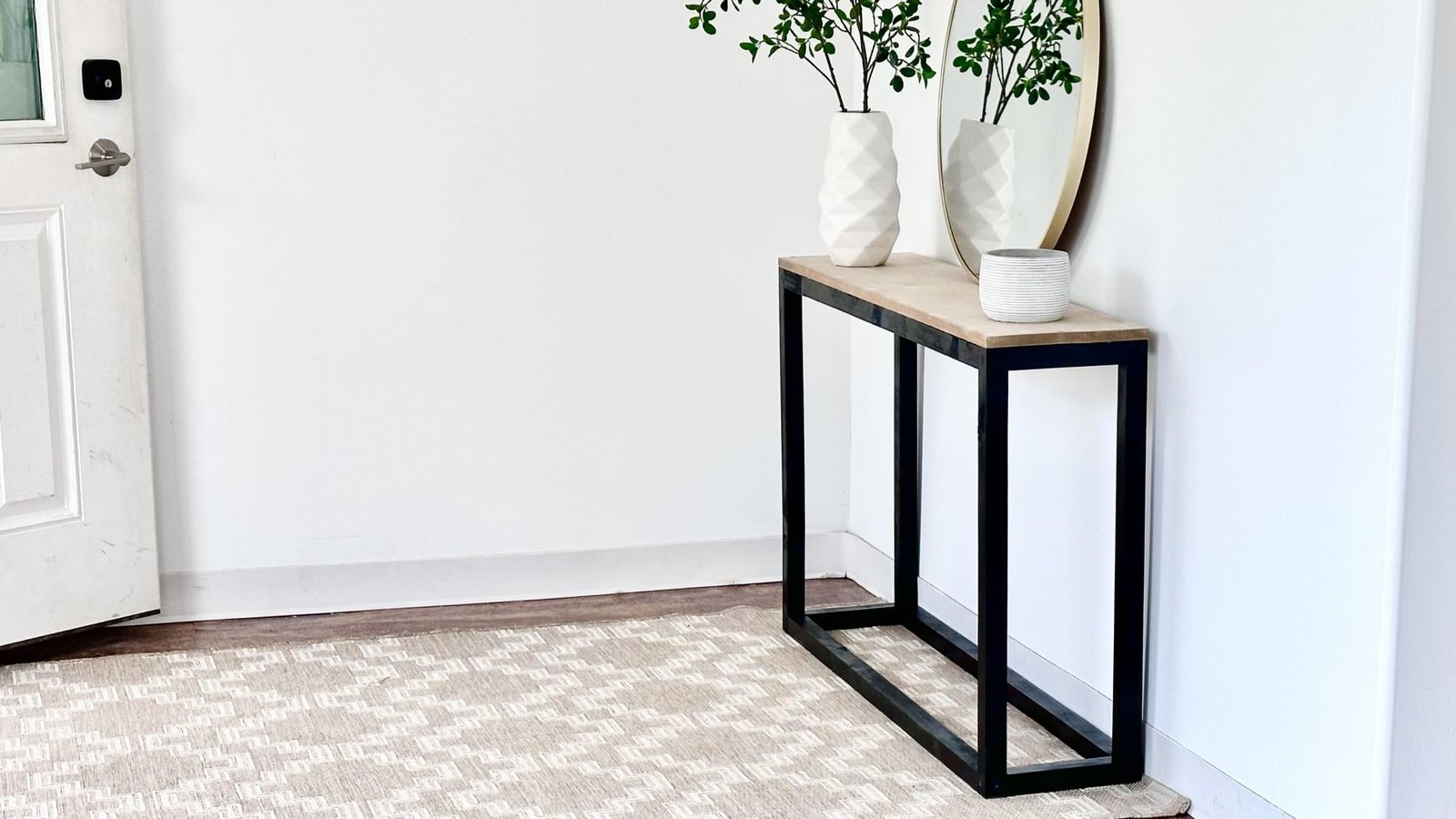 Box Frame Console Table
